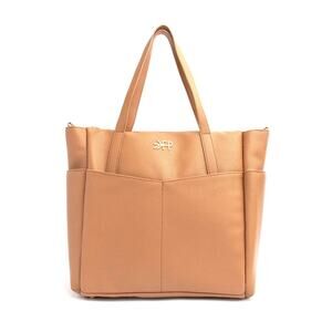 Freshly Picked Classic Carryall Tote Diaper Bag Purse Insulated Butterscotch Tan